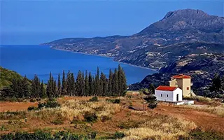 Греция: осеннее настроение острова Эвбея